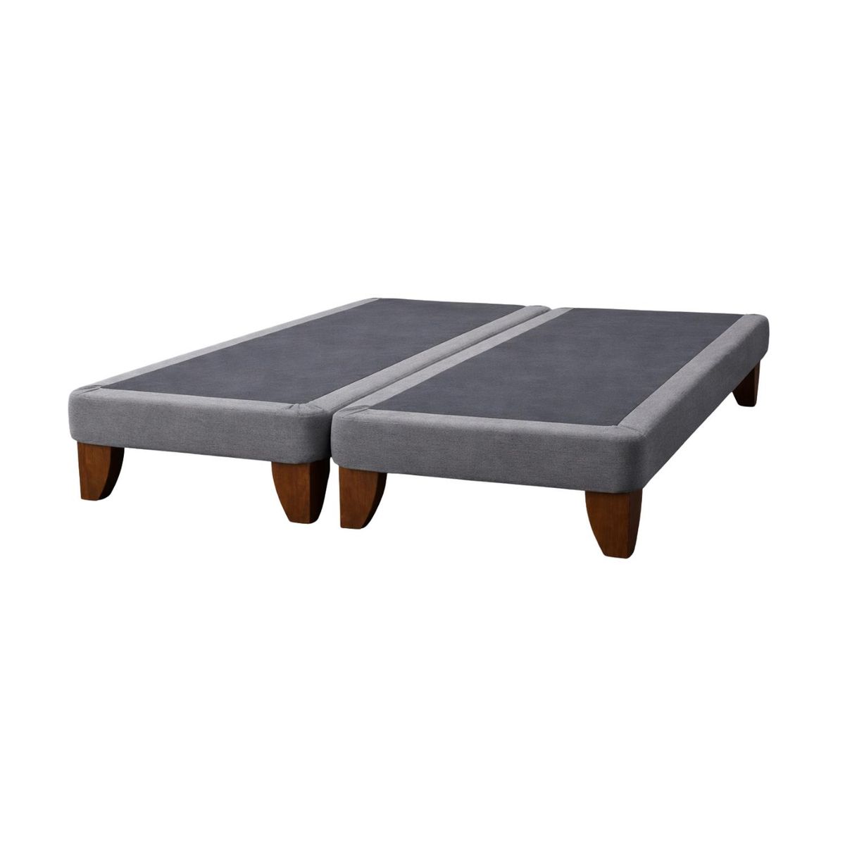 CIC - Base De Cama Europea 2 Plazas Dividida 190 Cm Largo