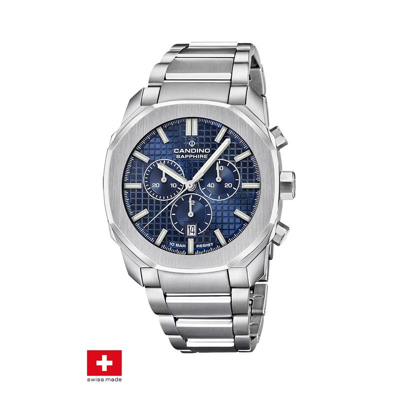 CANDINO - Reloj C4746/2 Candino Swiss Azul Hombre Couple Sport