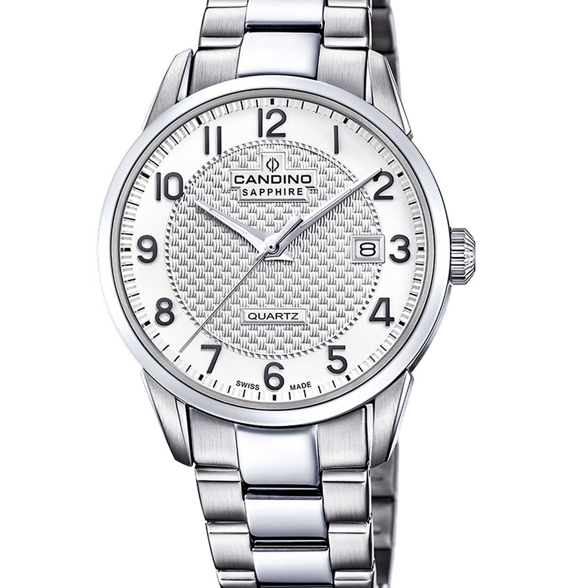 CANDINO - Reloj C4711/A Candino Swiss Plateado Hombre Couple Classic