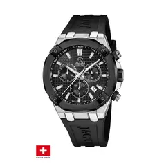 JAGUAR - Reloj J1020/2 Swiss Negro Hombre Ceramic
