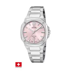 JAGUAR - Reloj J10273 Swiss Rosa Mujer Rondcarre