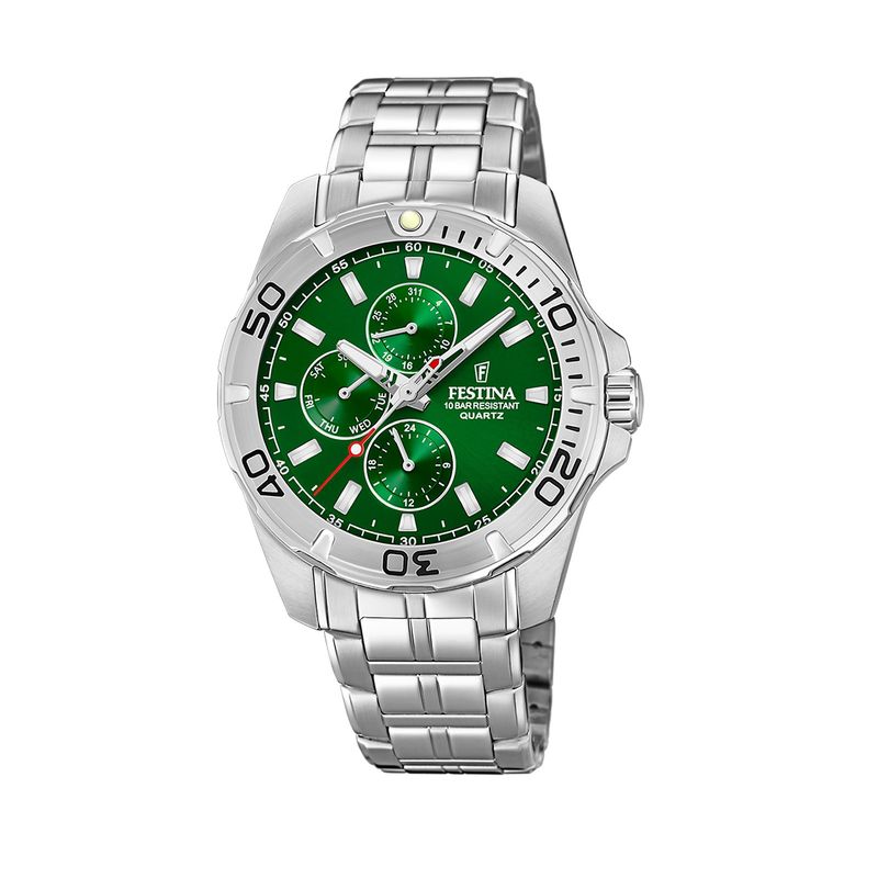 FESTINA - Reloj F20445/7 Festina Verde Hombre Multifuncion