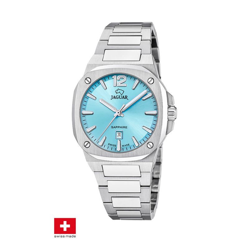 JAGUAR - Reloj J1027/2 Jaguar Swiss Azul Mujer Rondcarre