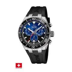 JAGUAR - Reloj J1021/6 Swiss Azul Hombre Ceramic