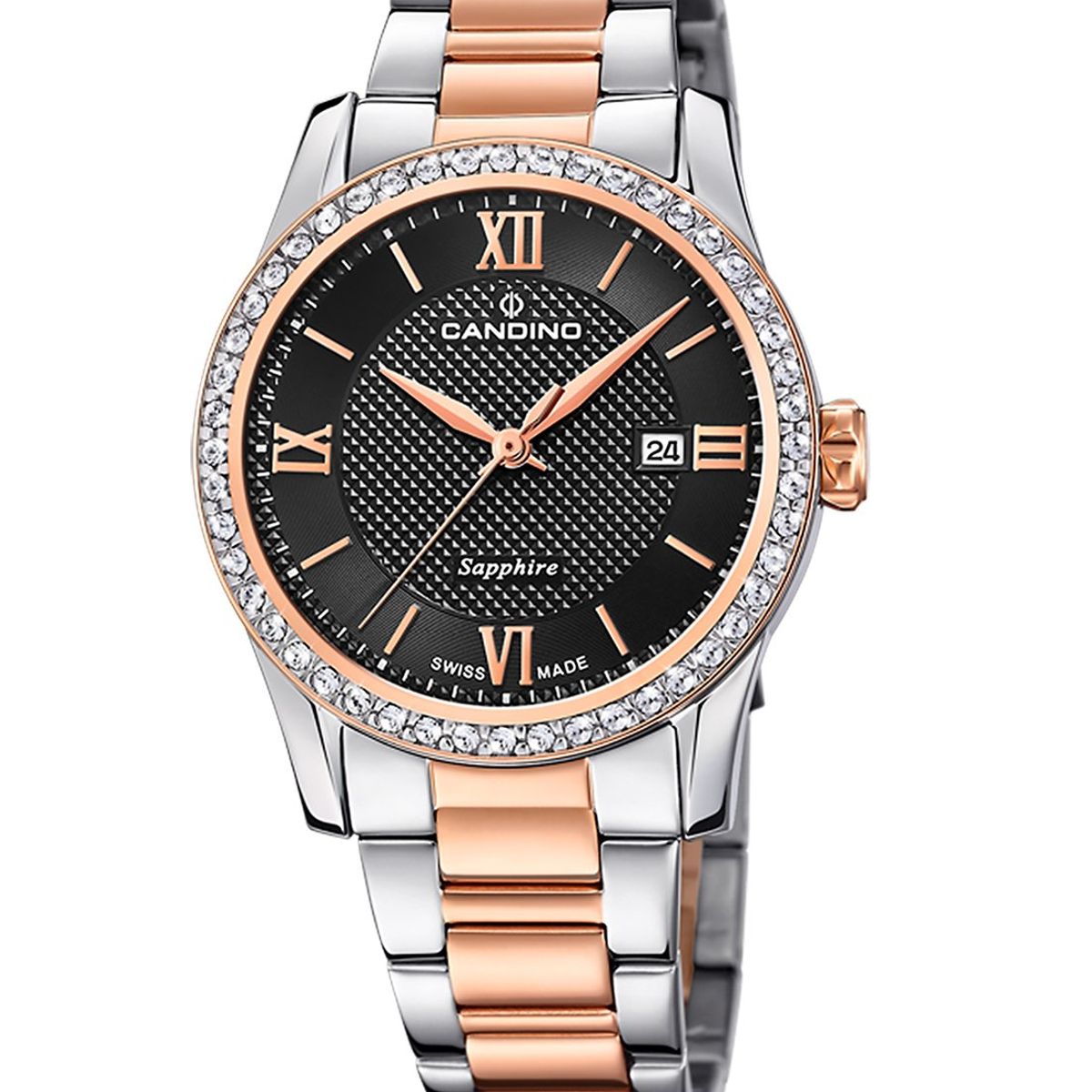 CANDINO - Reloj C4741/4 Candino Swiss Negro Mujer Couples Classic