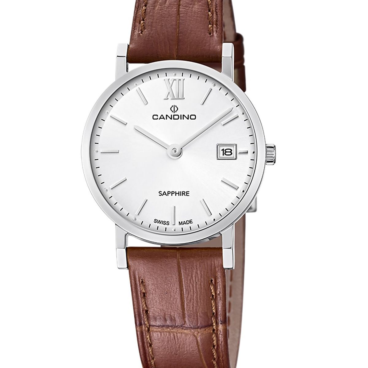 CANDINO - Reloj C4725/1 Candino Swiss Blanco Mujer Couples Classic