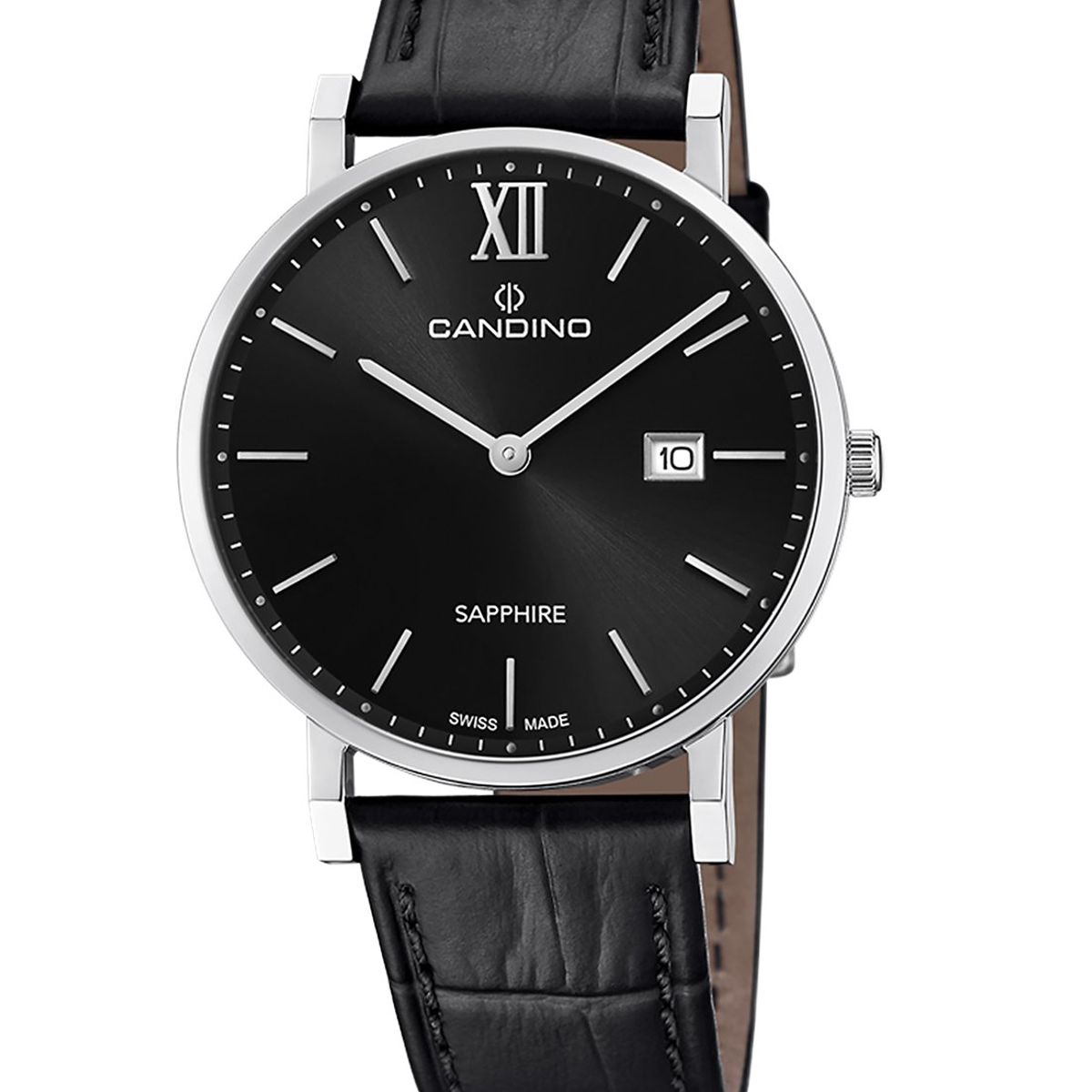 CANDINO - Reloj C4724/3 Candino Swiss Negro Hombre Couple Classic