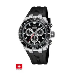 JAGUAR - Reloj J1021/3 Swiss Negro Hombre Ceramic