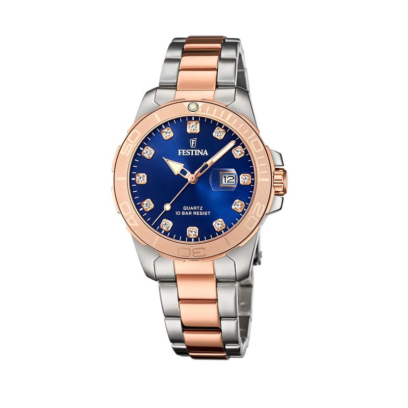 FESTINA - Reloj F20505/3 Festina Azul Mujer Boyfriend Collection