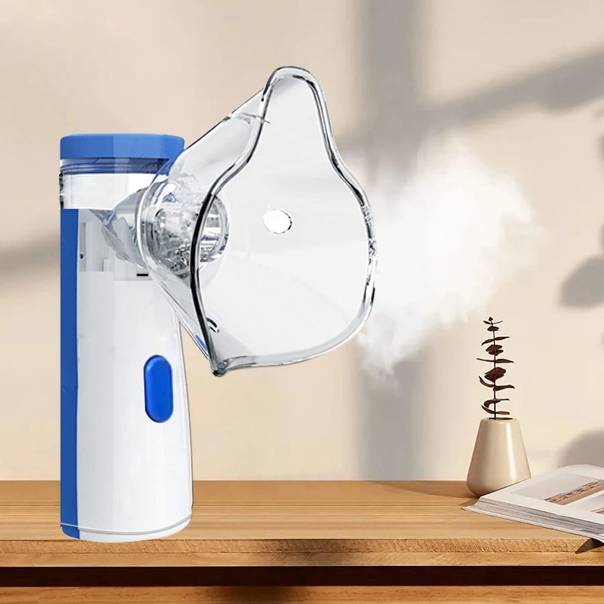 MESTRA - Nebulizador Portatil Inhalador Aerocamara Nebulizador Asma