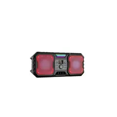 AUDIOPRO - Parlante Bluetooth Portátil Iluminación Led Rojo 5w Rms - SC