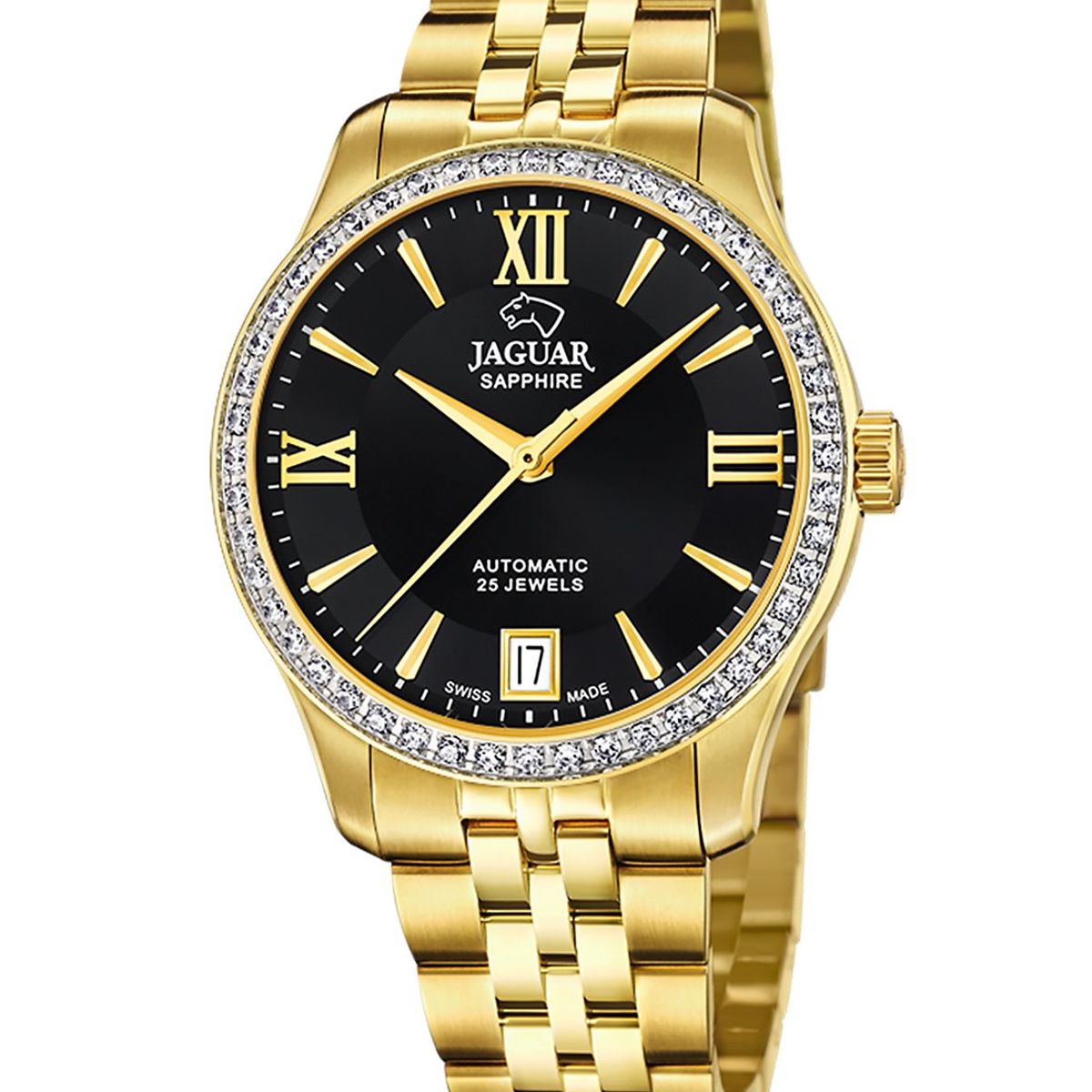 JAGUAR - Reloj J999/2 Jaguar Swiss Negro Mujer Automático