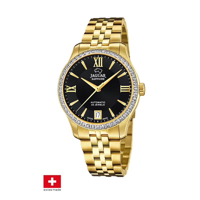JAGUAR - Reloj J999/2 Jaguar Swiss Negro Mujer Automático