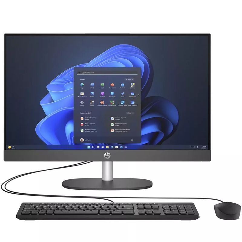 HP - AIO HP ProOne 245 G10 R5 7520U 16GB 512GB 23.8 FHD W11 Pro