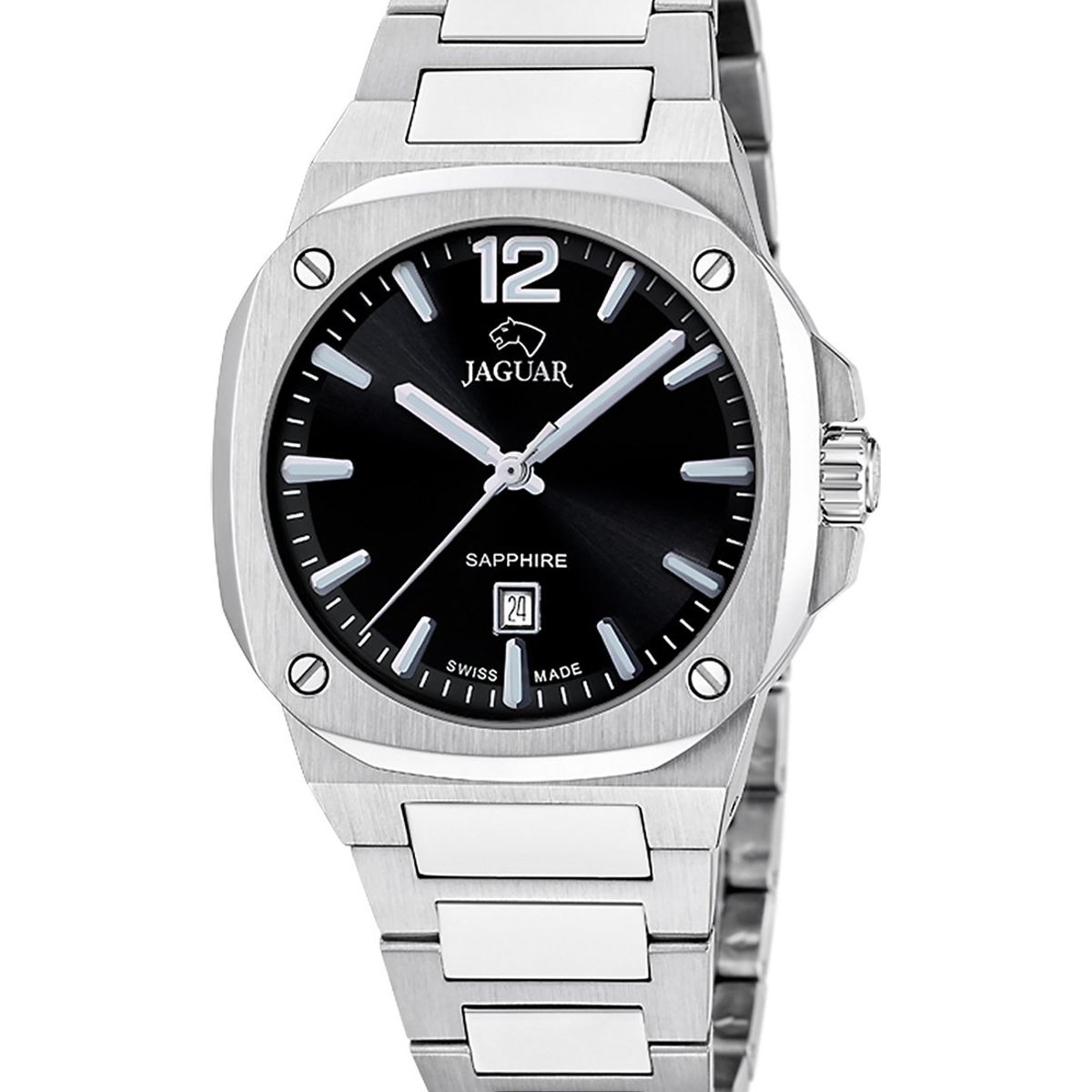 JAGUAR - Reloj J1027/4 Jaguar Swiss Negro Mujer Rondcarre