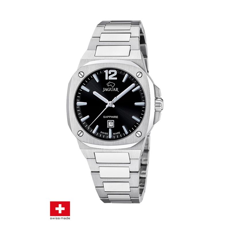 JAGUAR - Reloj J1027/4 Jaguar Swiss Negro Mujer Rondcarre