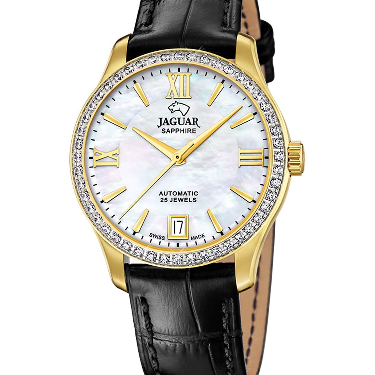 JAGUAR - Reloj J999/A Jaguar Swiss Blanco Mujer Automático