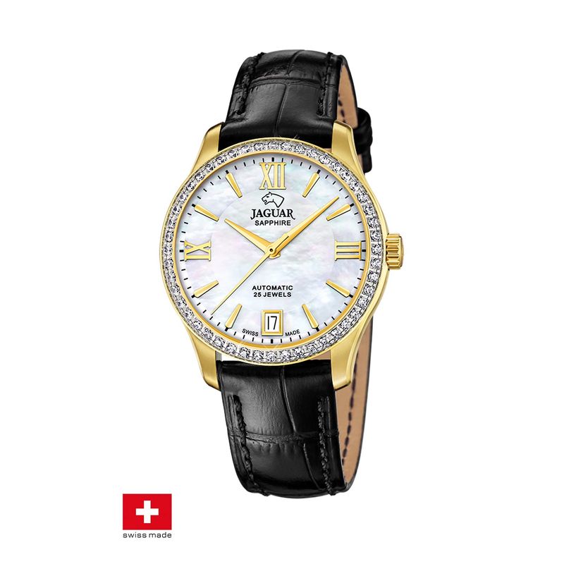 JAGUAR - Reloj J999/A Jaguar Swiss Blanco Mujer Automático