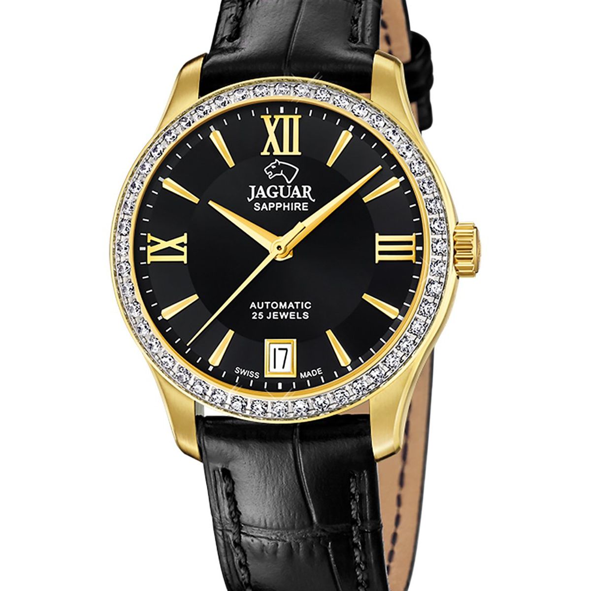 JAGUAR - Reloj J999/B Jaguar Swiss Negro Mujer Automático