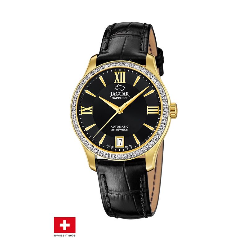 JAGUAR - Reloj J999/B Jaguar Swiss Negro Mujer Automático