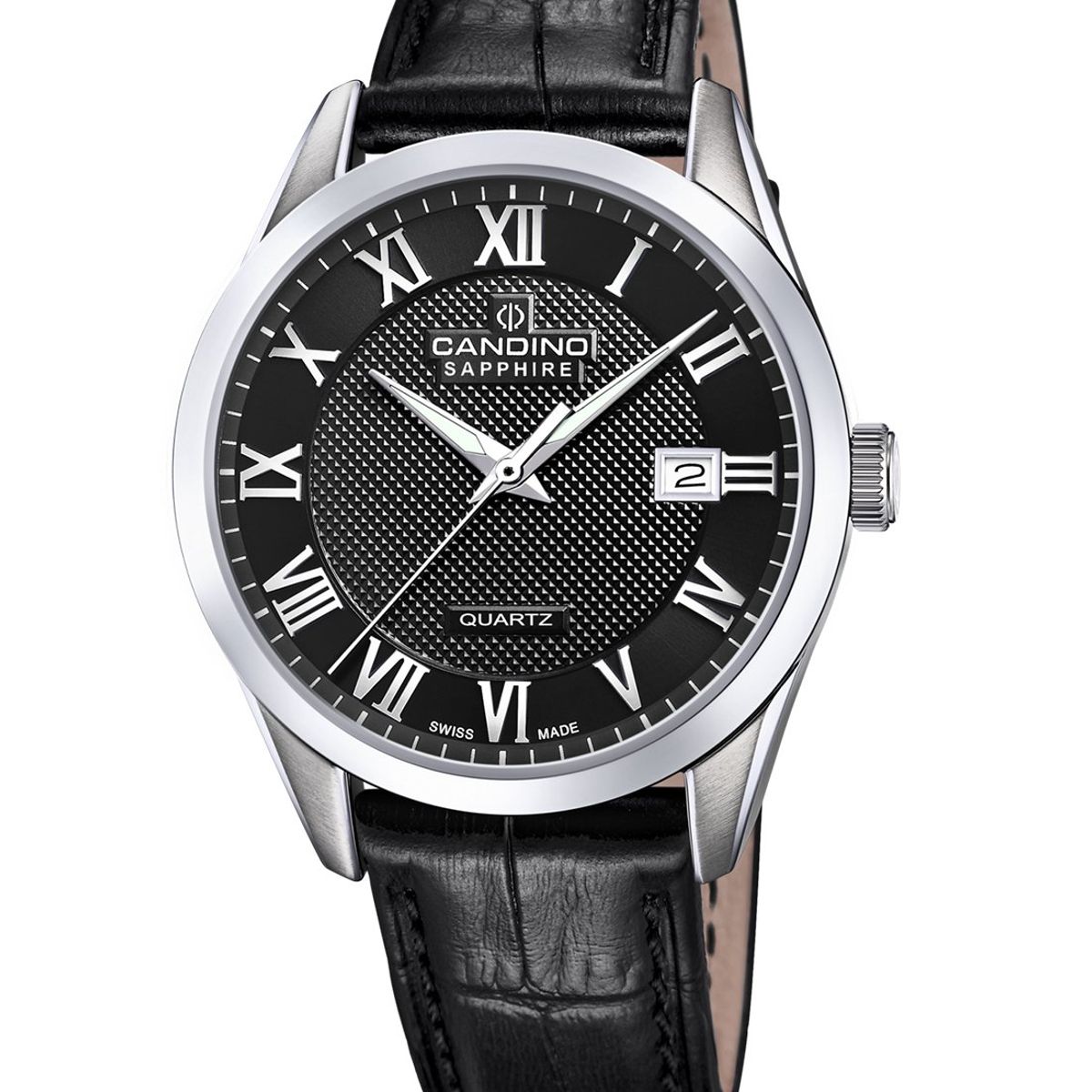 CANDINO - Reloj C4710/D Candino Swiss Negro Hombre Couple Classic