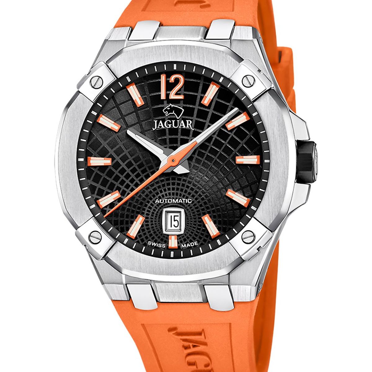 JAGUAR - Reloj J1030/1 Jaguar Swiss Negro Hombre Automático