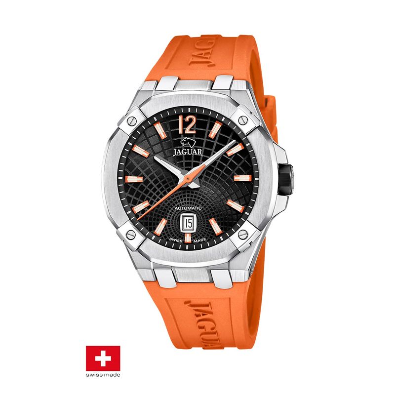 JAGUAR - Reloj J1030/1 Jaguar Swiss Negro Hombre Automático