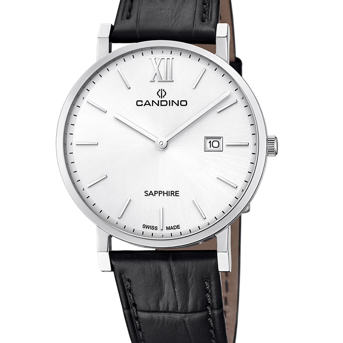 CANDINO - Reloj C4724/1 Candino Swiss Blanco Hombre Couple Classic