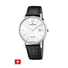 CANDINO - Reloj C4724/1 Swiss Blanco Hombre Couple Classic