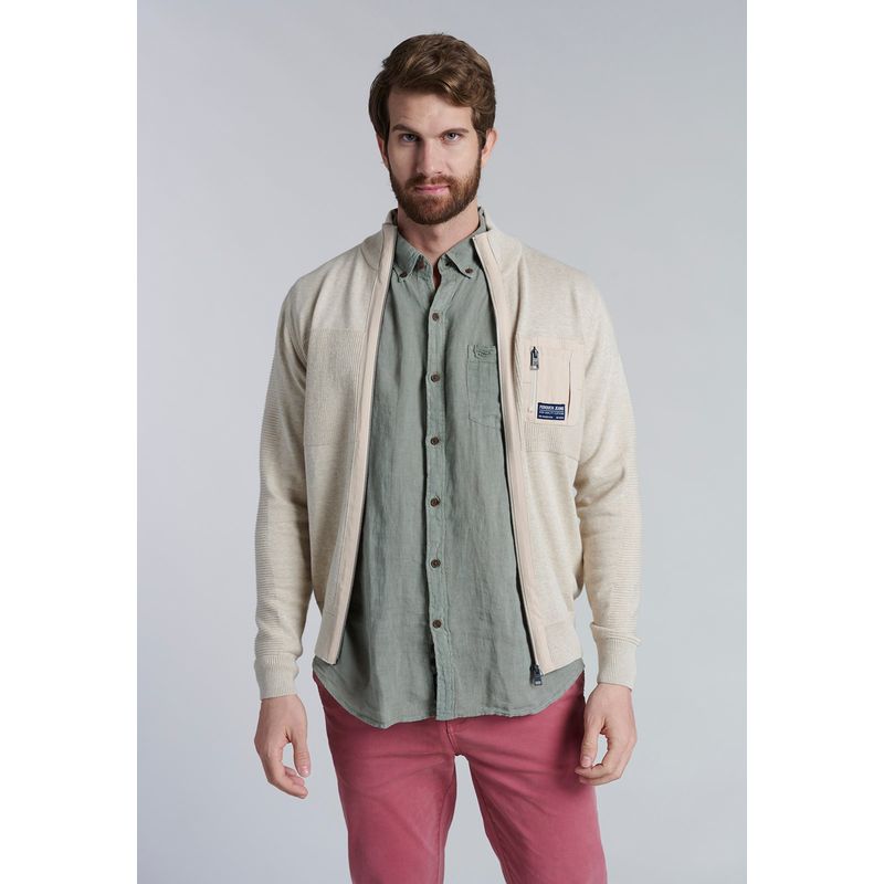 FEROUCH - Sweater Columbia Fj Beige Ferouch