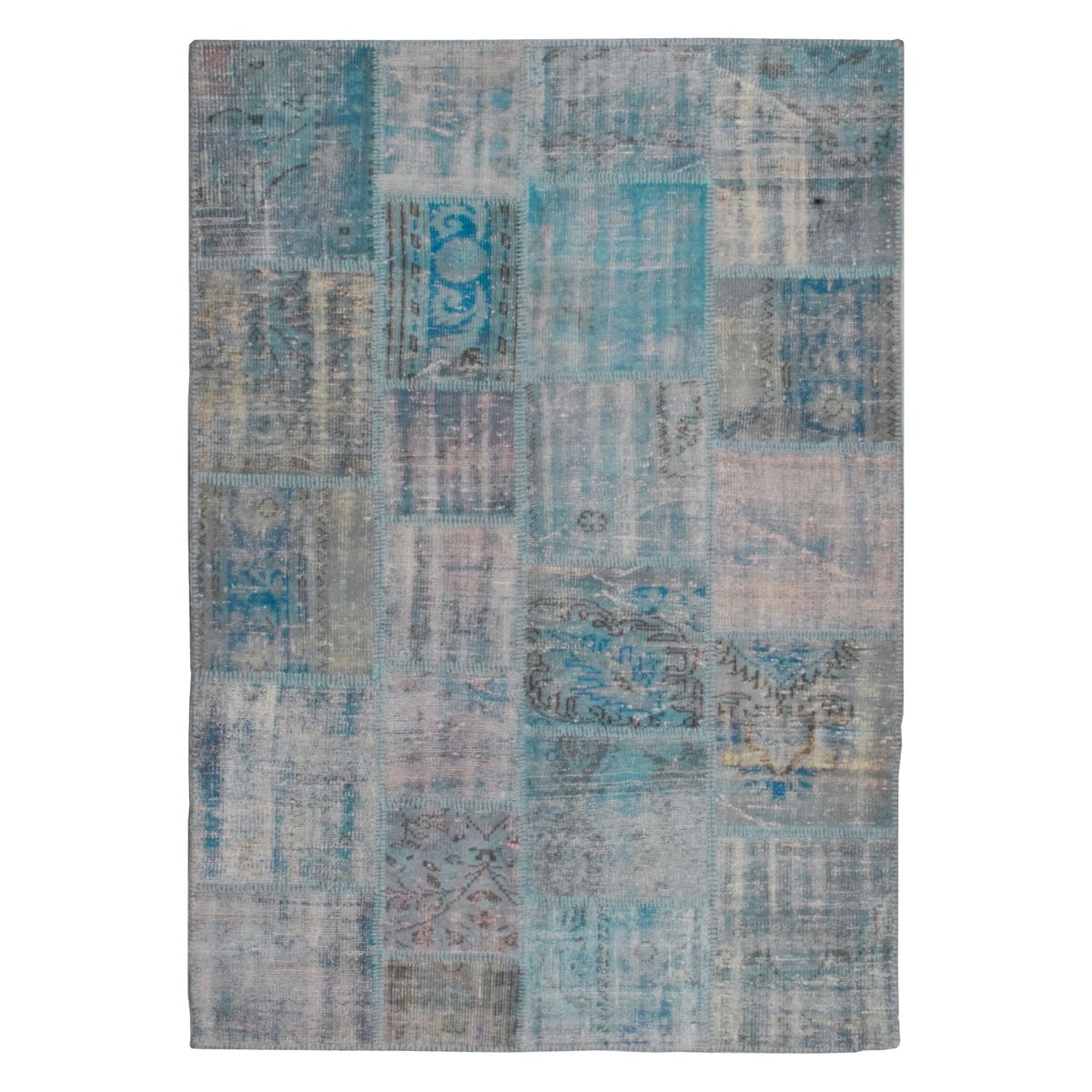 RUGS CL - Alfombra Rugscl Patchwork Azul Indigo 150x208 6913AT