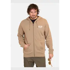 VOLCOM - Poleron FZ Scrambled Channel Full Zip Khaki Hombre