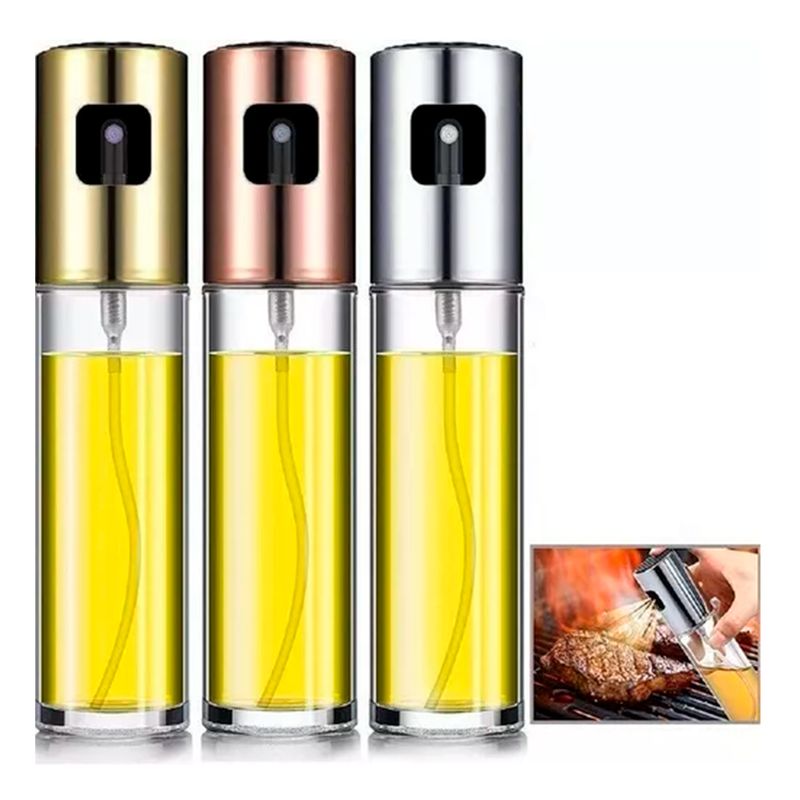 GENERICO - Pack 3 Rociador De Aceite Dispensador En Spray