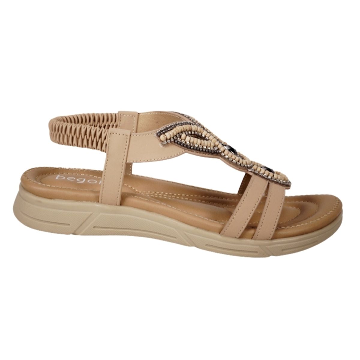 BEGOÑA - Sandalia Tahiel Beige BEGOÑA