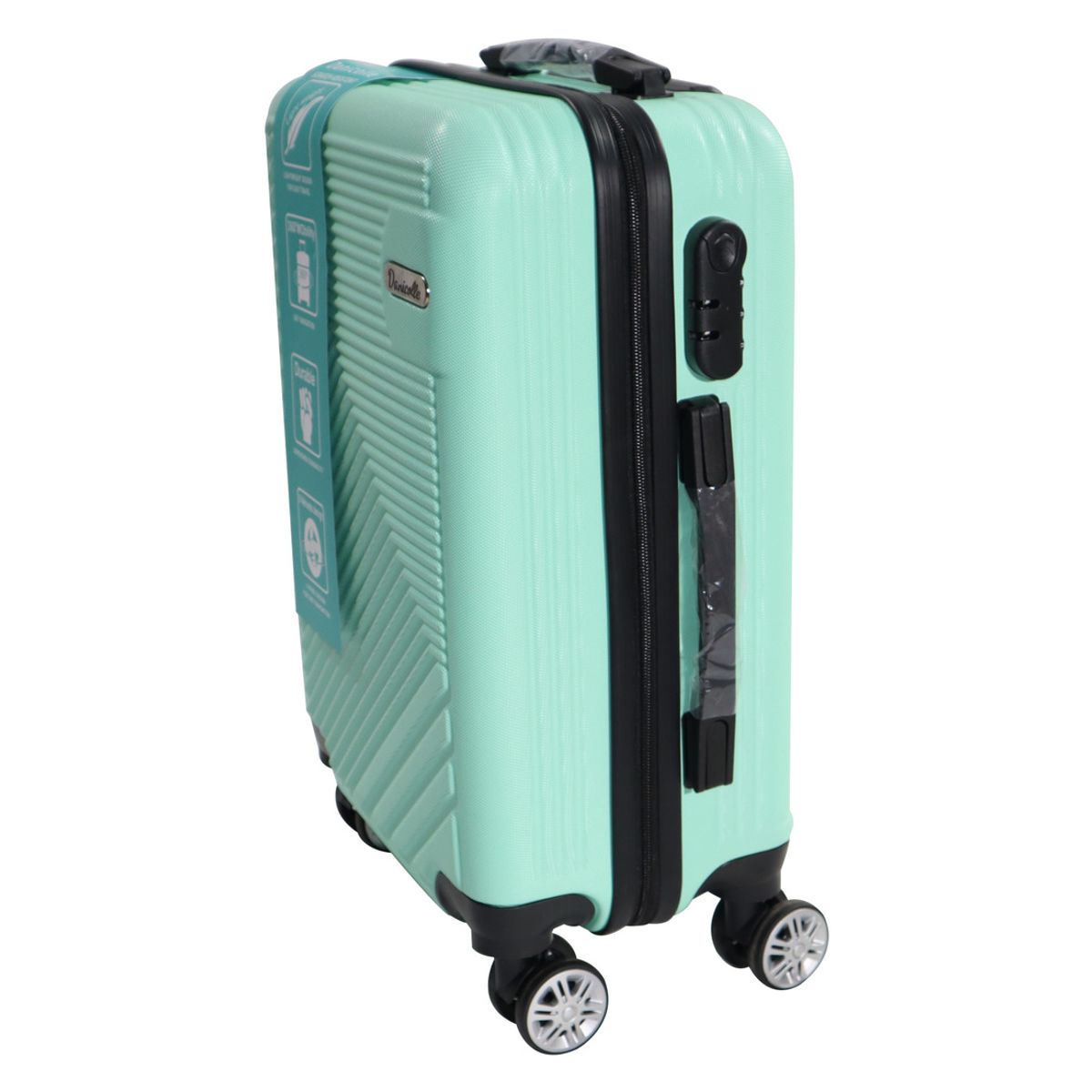 DINASTELLA - Maleta ABS JR1801 27 Verde