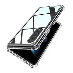GENERICO - Carcasa Para Samsung Galaxy Z Fold 3 Transparente Reforzada