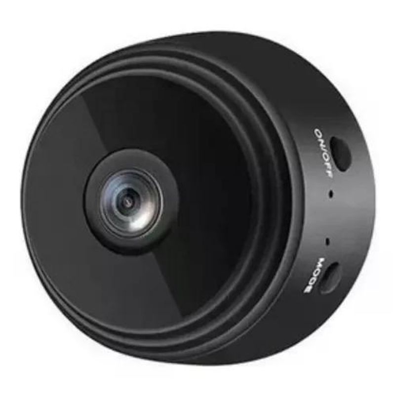 GENERICO - Mini Cámara De Seguridad Con Resolución Vision Nocturna - Negro