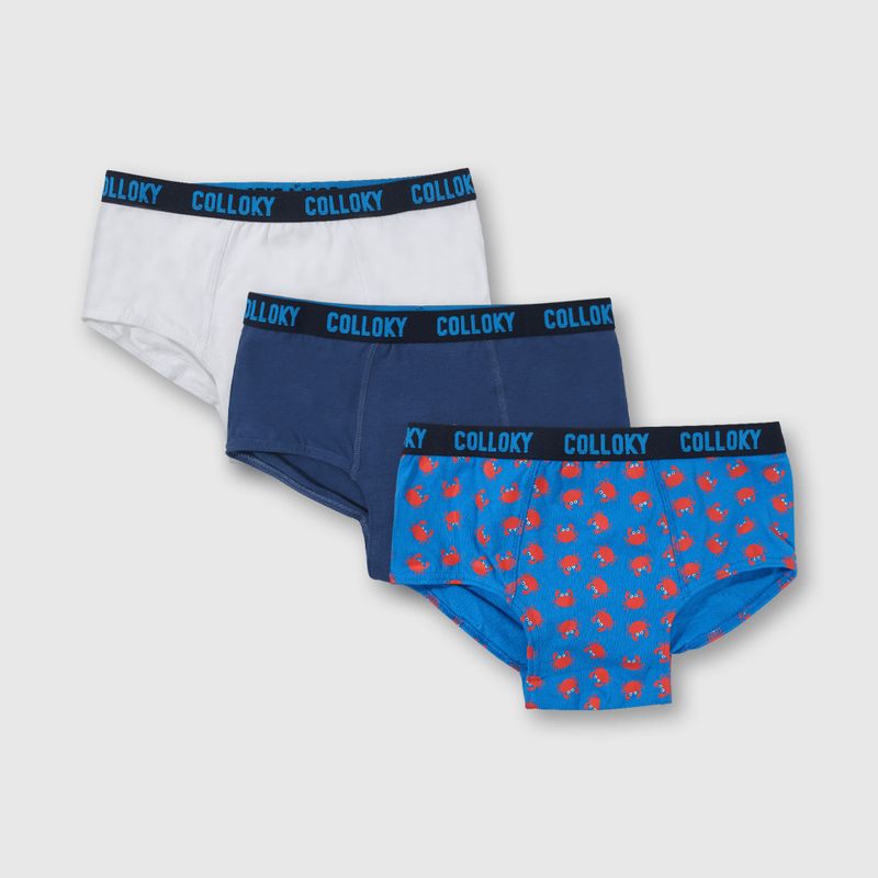 COLLOKY - Calzoncillo Niño Azul 54231 Colloky