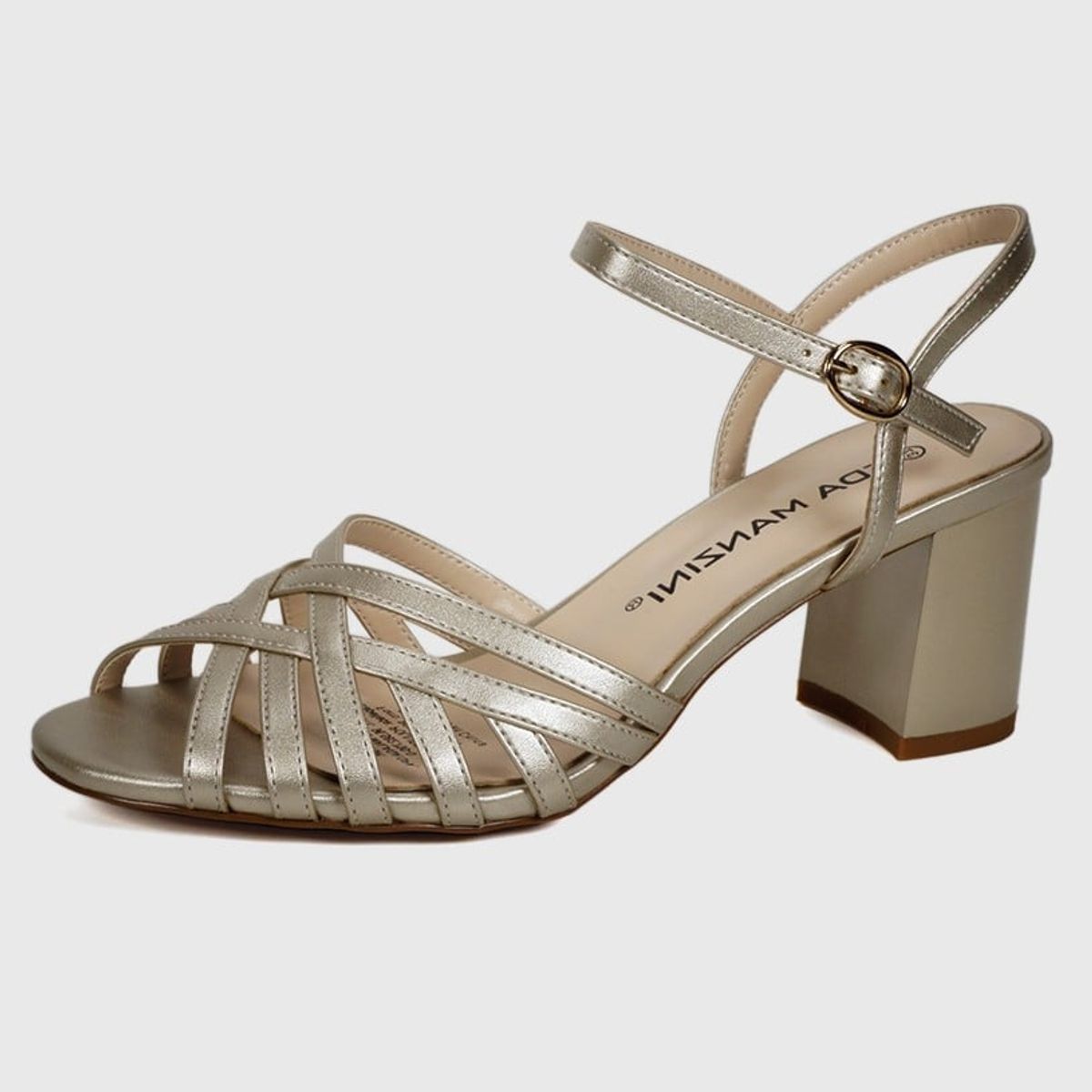 EDA MANZINI - Sandalia Naomi Dorado EDA MANZINI