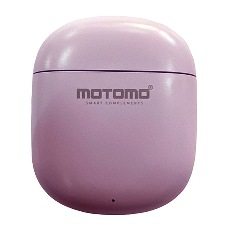 MOTOMO - Audifonos Inalámbricos Bluetooth Tipo AirPods Lila
