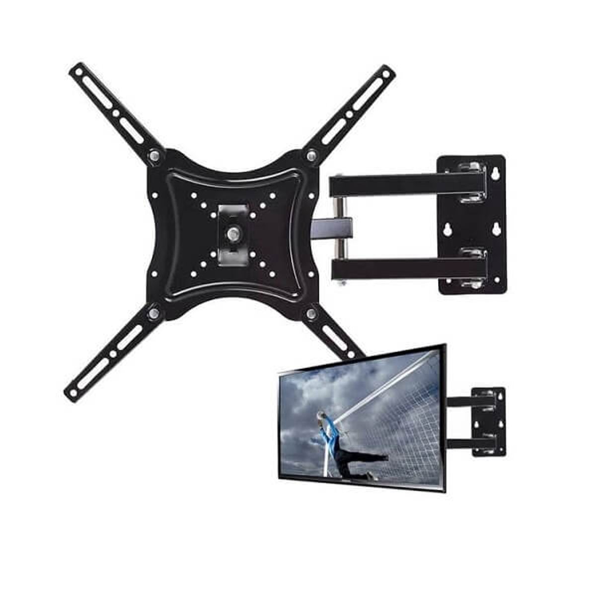 GENERICO - Soporte Para TV LED LCD Retractil 14 a 55 pulgadas