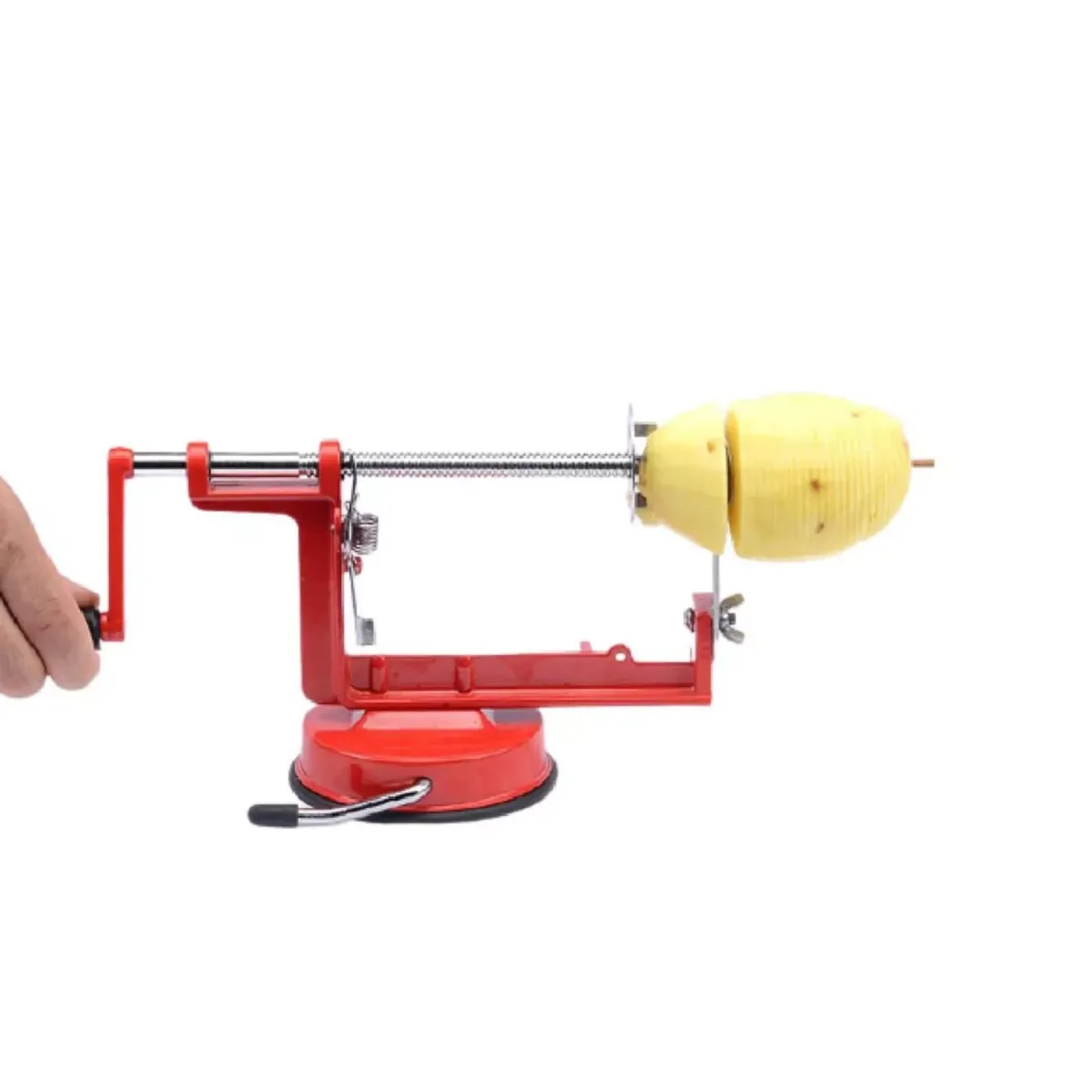 IMPORTCLICK - Máquina Cortadora Espiral Papas Acero Inoxidable 275x10x135 CM