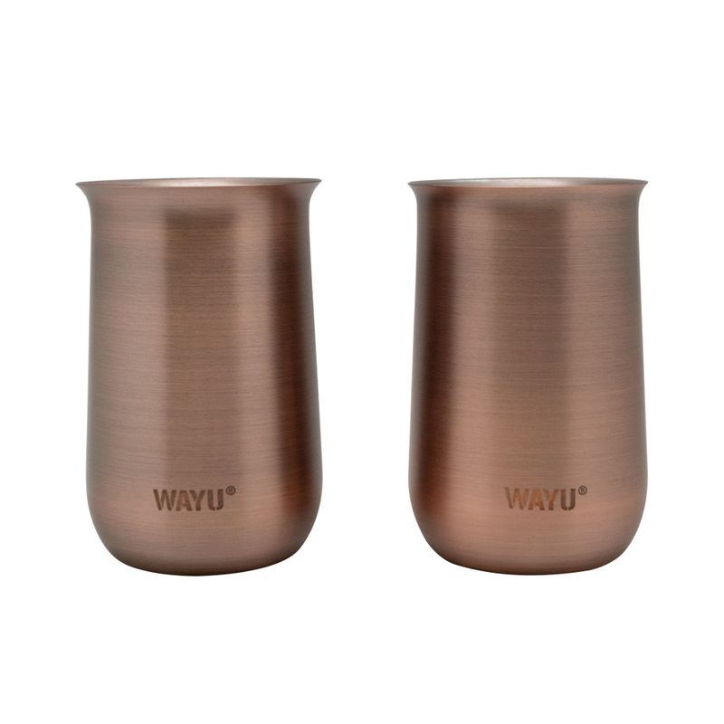 WAYU - Set 2 Vasos Aperitivo Copper Line Wayu