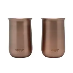 WAYU - Set 2 Vasos Aperitivo Copper Line