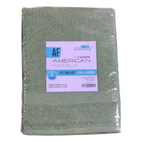 Set Toalla Mano Baño Algodon American Family Olivo