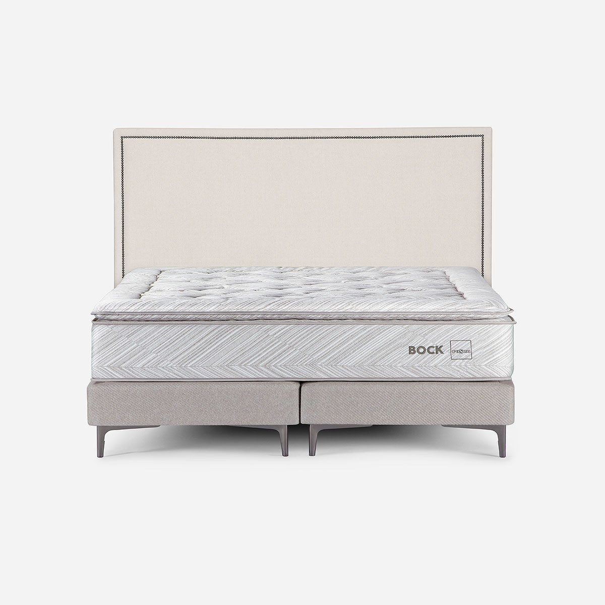 ROSEN - Cama Europea Bock Super King 200x200 cm +Respaldo Carrington
