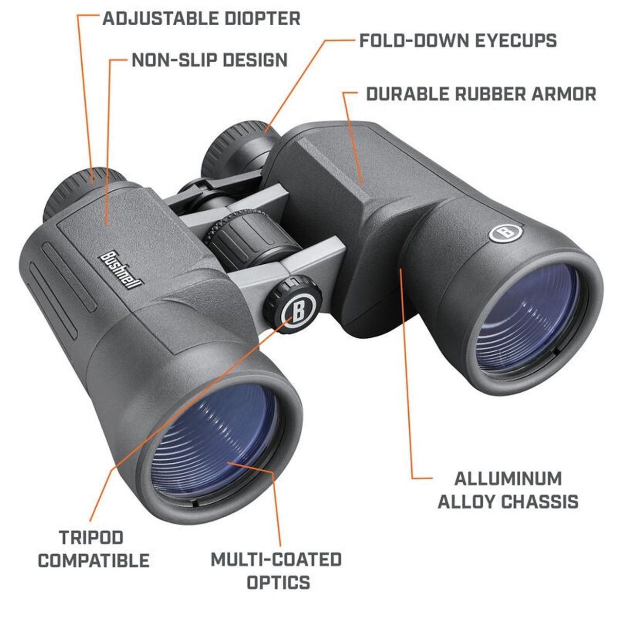BUSHNELL - Binocular Bushnell Powerview 2 10x50