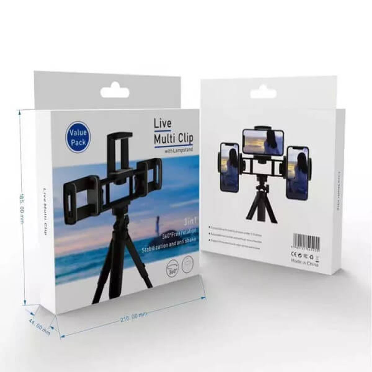 GENERICO - Soporte Tripode 3 en 1 Para Celular Camaras