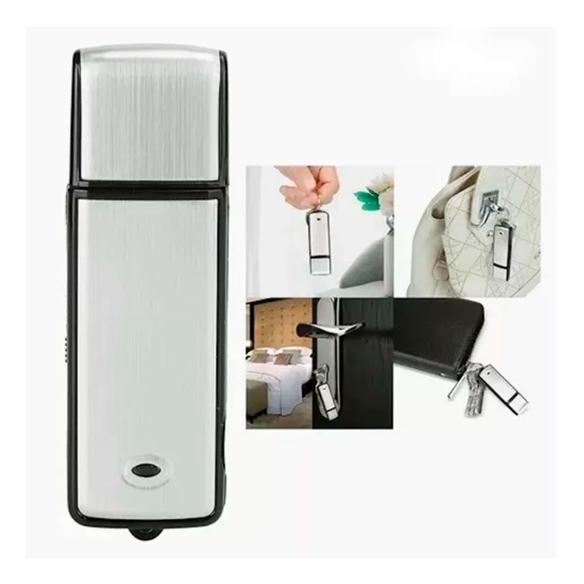 GENERICO - Micrófono Espía Grabadora De Voz Inalámbrico Usb 16 gb