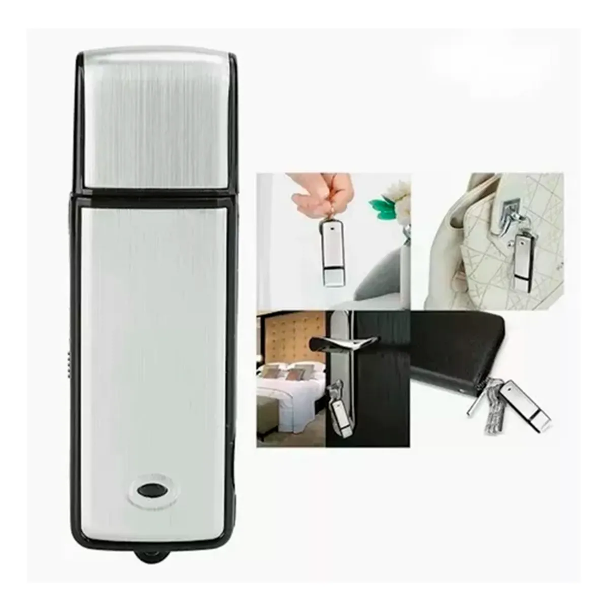 GENERICO - Micrófono Espía Grabadora De Voz Inalámbrico Usb 16 gb